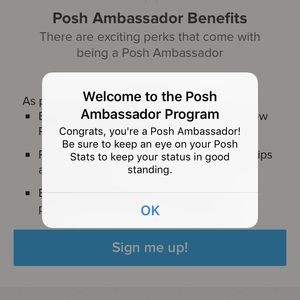 🌟POSH AMBASSADOR🌟